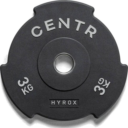 Centr x HYROX Competition toppvektplate 3 kg