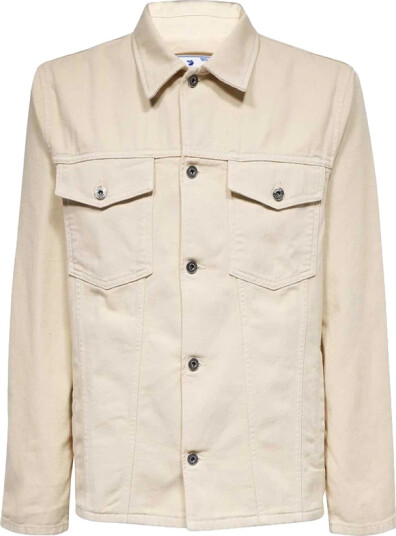Off White Herre Jakker Beige L,
