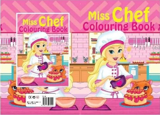 Malebok A4 Miss Chef 16 Sider |