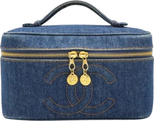 Chanel Vintage Dame Blå Chanel Vintage Dame Blå