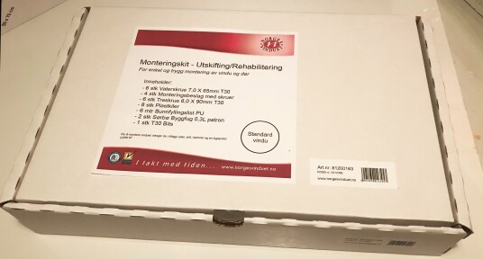 MONTERINGSKIT VINDU REHAB 12 MTR
