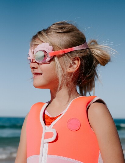 Sunnylife Svømmebriller, Melody The Mermaid Neon Strawberry
