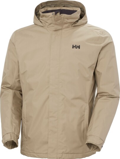 Helly Hansen Dubliner Insulated Regnjakke Herre Pebble S(48)