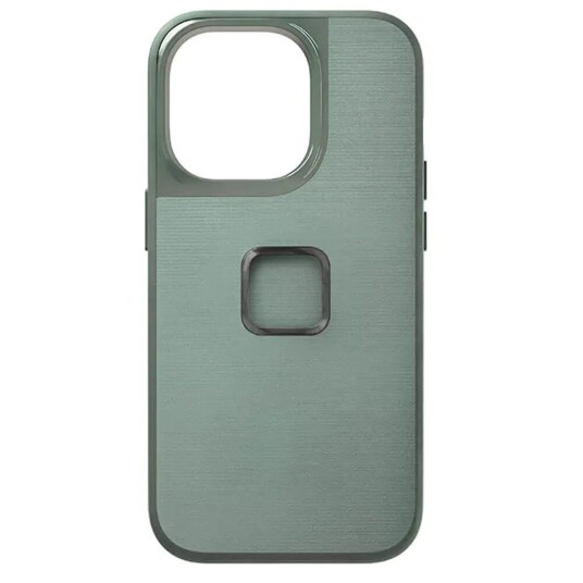 Peak Design iPhone 14 Pro Stoffdeksel med SlimLink Brakett - MagSafe Kompatibel - Sage