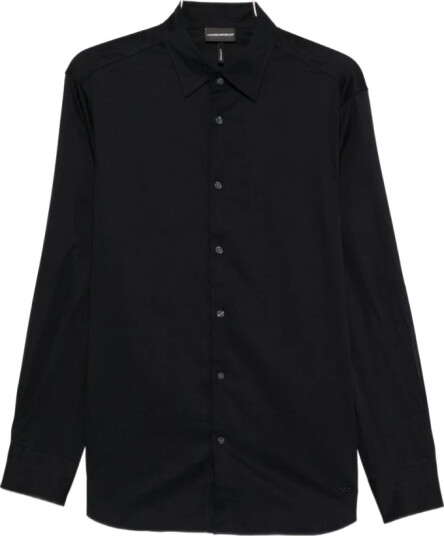 Emporio Armani Herre Skjorter Blå M, Emporio Armani Herre Skjorter Blå M,