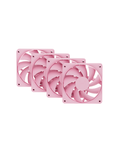 HYTE FA12 120mm Kabinettvifter 4pk Strawberry Milk Rosa HYTE FA12 120mm Kabinettvifter 4pk Strawberry Milk Rosa