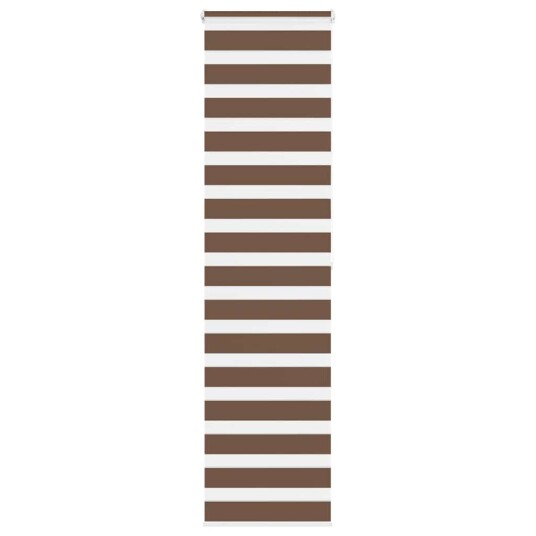 Sebragardin brun 55x200 cm stoff bredde 50,9 polyester