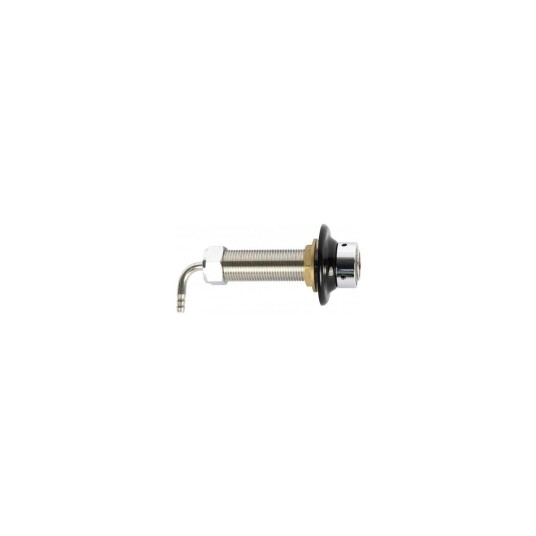 Nukatap Shank 100mm Med slangenippel. Rustfritt stål