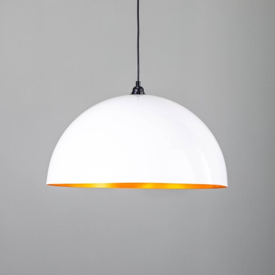 Opviq Berceste 236-S hengelampe Ø60cm hvit/gull