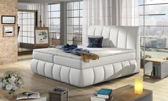 Fabara Rammeseng 160x200 cm Hvit