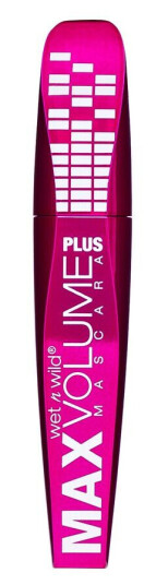 Wet n Wild Max Volume Plus Mascara Amp'd Black E1501 8ml Wet n Wild Max Volume Plus Mascara Amp'd Black E1501 8ml