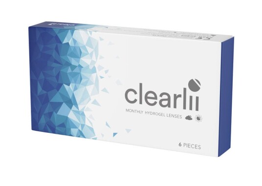 Clearlii Hydrogel månedslinser 6 stk styrke -4,00 Clearlii Hydrogel månedslinser 6 stk styrke -4,00