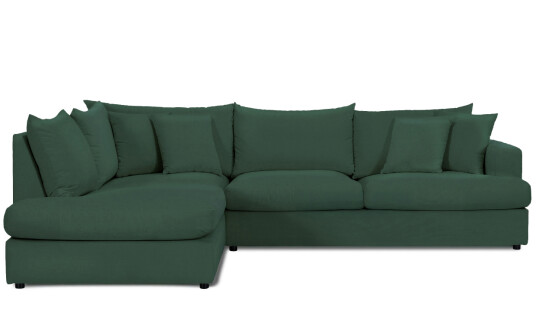 Soffadirekt BOLNUEVO L sofa Venstre Grønn Soffadirekt BOLNUEVO L sofa Venstre Grønn