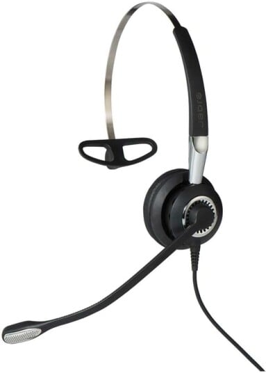 Jabra Biz 2400 Ii Qd Mono Nc 3-in-1 Wideband Balanced Hodesett Mono Svart