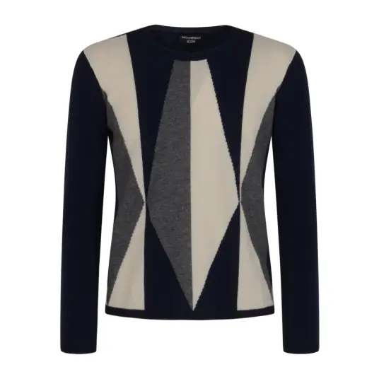 Emporio Armani Herre Strikkevarer Flerfarget M,