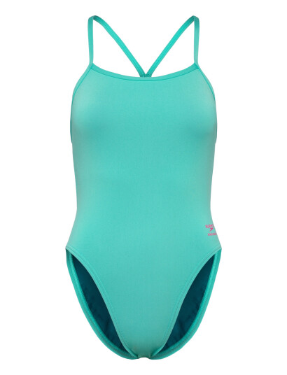 Speedo Female Solid V Back 2.0 Blue 42 Speedo Female Solid V Back 2.0 Blue 42