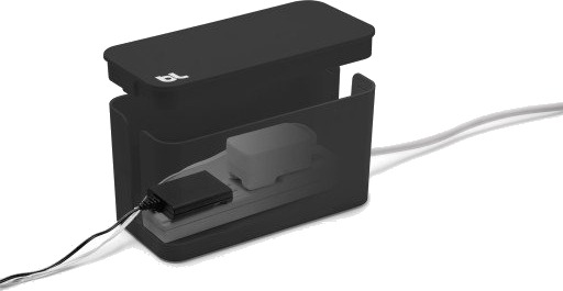 BlueLounge Mini kabelboks CBM-BL (sort) BlueLounge Mini kabelboks CBM-BL (sort)