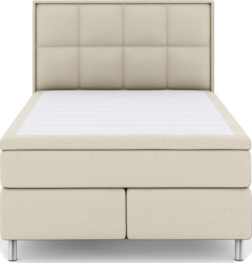 Select No 4 Komplett Sengepakke 140x200 Fast Beige/Metallben