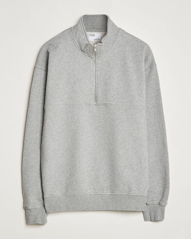 Colorful Standard Classic Organic Half-Zip Heather Grey