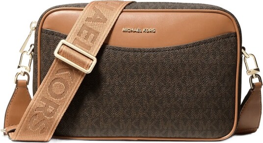 Michael Kors Lg Ew Pckt Xbody BRN/ACORN One Size Michael Kors Lg Ew Pckt Xbody BRN/ACORN One Size