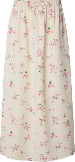 pieces Maxi skjørt pcBosella MW Ankle Skirt Wvn D2d BC Hvit pieces Maxi skjørt pcBosella MW Ankle Skirt Wvn D2d BC Hvit