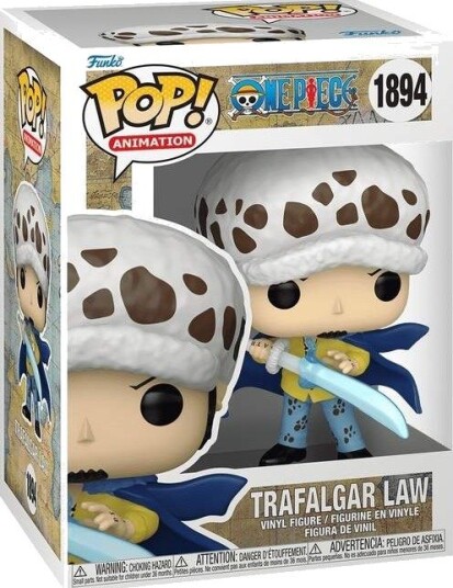 Northix One Piece Trafalgar D. Water Law Funko Pop! Vinyl figur