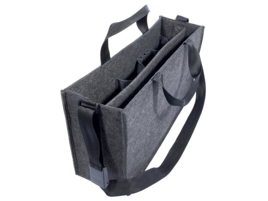 Sigel Ba411, Unisex, Skulder Veske, Sort, Nylon, Stor, Mobillomme, Dokumentlomme, Pennelomme, Nettbrettslomme