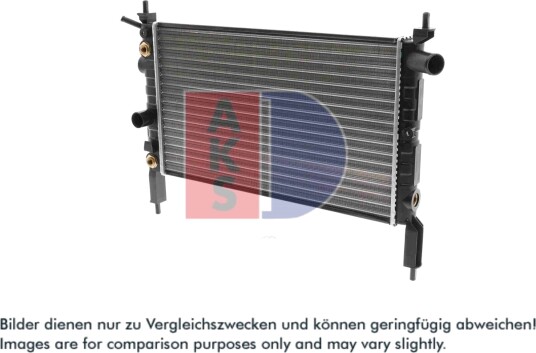 AKS DASIS 151440N Radiator motorkjøling