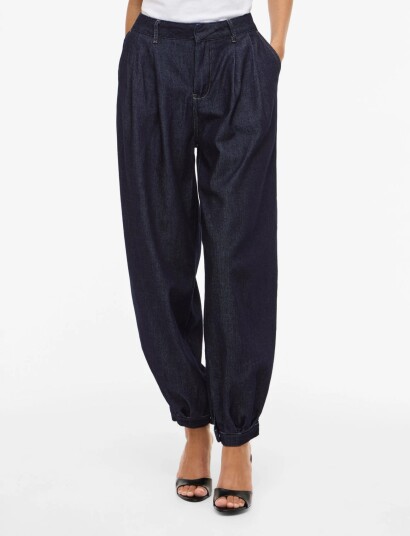 Vila Vicuba Denim Balloon Pants /Ln Navy 42