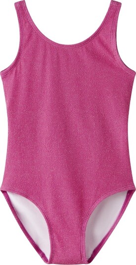 Name It Badedrakt Rib NkfZedua Strawberry Månen m. Glitter Name It 9 10 år 134 140 Badetøy Rosa