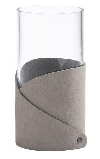Lind DNA Fold Nupo vase S 7,5x15 cm lys grå Lind DNA Fold Nupo vase S 7,5x15 cm lys grå