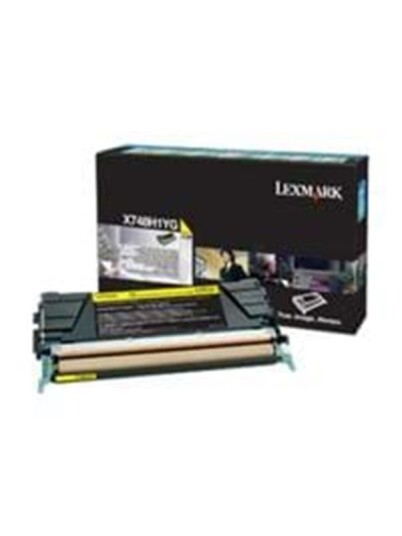 Lexmark X748H3YG Yellow - Laser toner Yellow