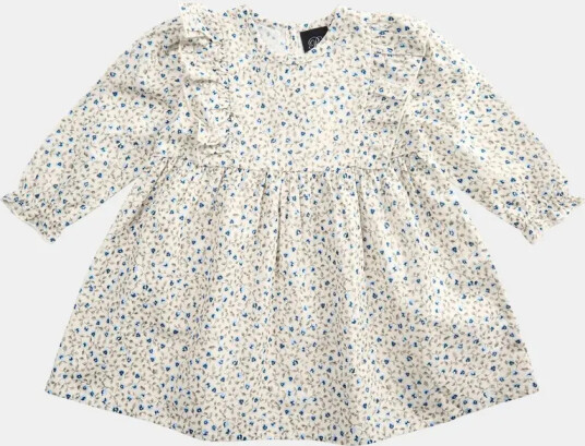 Sofie Schnoor Kjole Blåblomstrete (104 / 4 år)