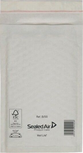 Boblekonvolut Mail Lite B/00 120 X 210 Mm Pakke A 100 Stk Boblekonvolut Mail Lite B/00 120 X 210 Mm Pakke A 100 Stk