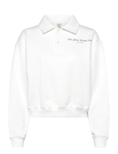 Sporty & Rich Ny Health Club Polo White XS Sporty & Rich Ny Health Club Polo White XS