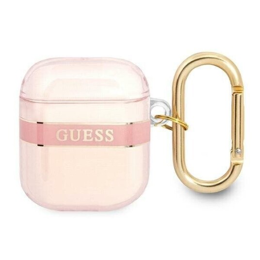 Gjett Gua2hhtsp Airpods Cover Pink Strap Collection