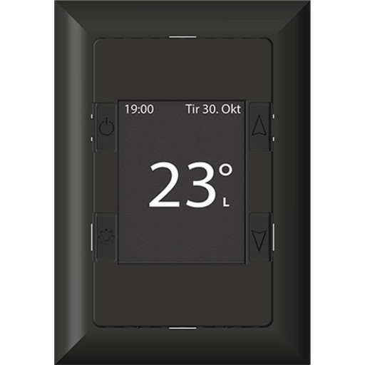 CTM Mtouch One 1P Termostat Og Regulator Koksgrå CTM Mtouch One 1P Termostat Og Regulator Koksgrå