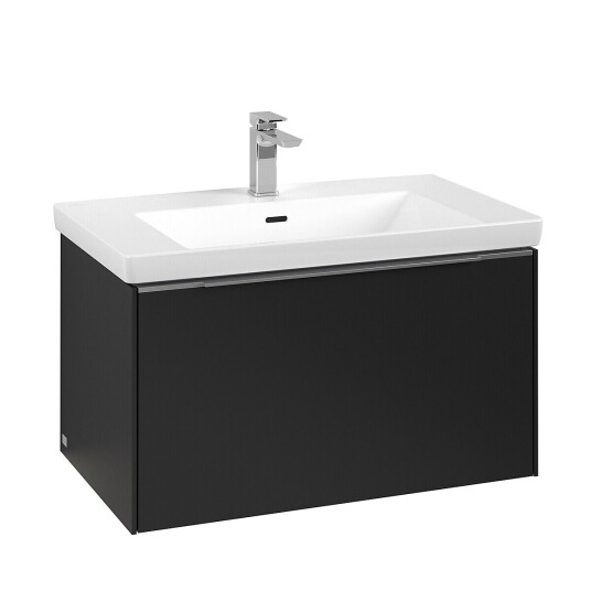 Villeroy & Boch  Subway 3.0 Servantskap m/1 skuff 772x429x478 mm Vulkansort Matt