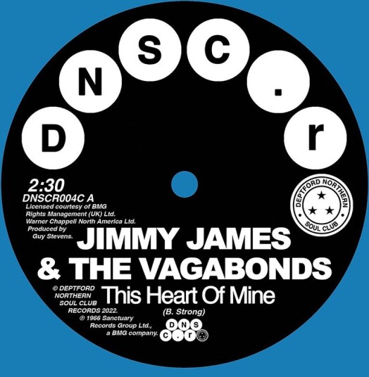 James Jimmy The Vagabonds This Heart Of Mine Let Love Flow On Vinyl
