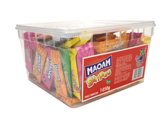 Haribo Maoam Mini Stripes 1.05kg Haribo Maoam Mini Stripes 1.05kg