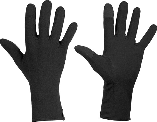 Icebreaker Adult 260 Tech Glove Liner Black S Icebreaker Adult 260 Tech Glove Liner Black S