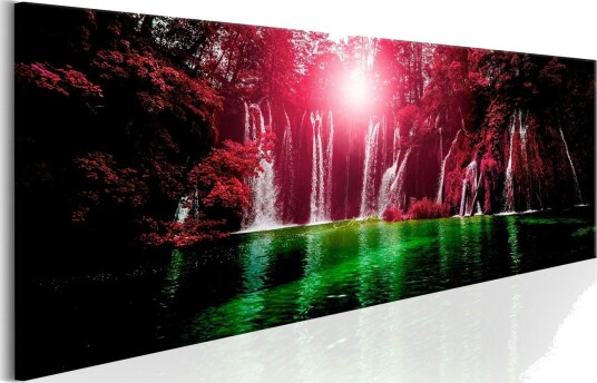 Tavle Ruby Waterfalls 135X45 Artgeist sp. z o. o.