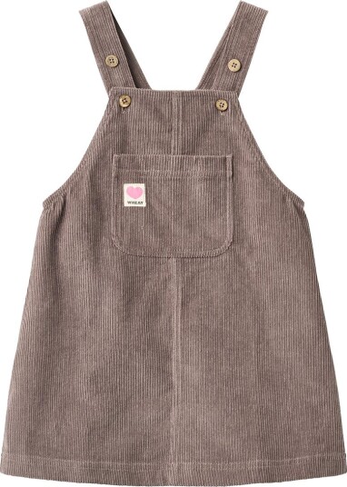 Wheat Kjole - Fløyel - Caroline - Plum Trøffel - Wheat - 3 år (98) - Kjole Beige Lilla