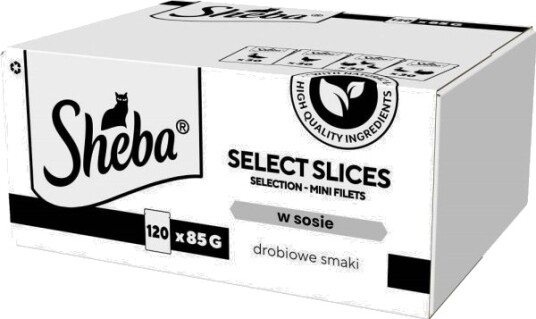 Sheba Select Slices Fjærkre 120X85 G Sheba Select Slices Fjærkre 120X85 G