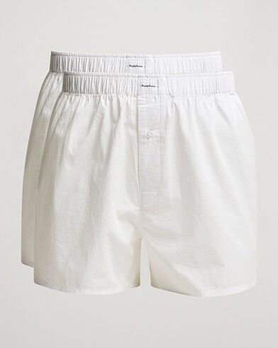 Bread & Boxers 2-Pack Boxer Shorts White