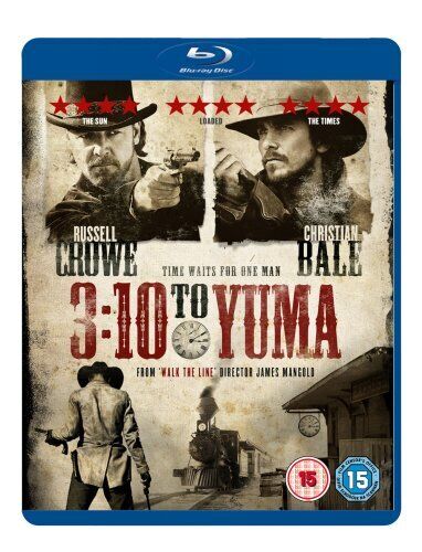 3:10 to Yuma Blu-Ray 2008 Russell Crowe, Mangold DIR cert 15 English Brand New 3:10 to Yuma Blu-Ray 2008 Russell Crowe, Mangold DIR cert 15 English Brand New