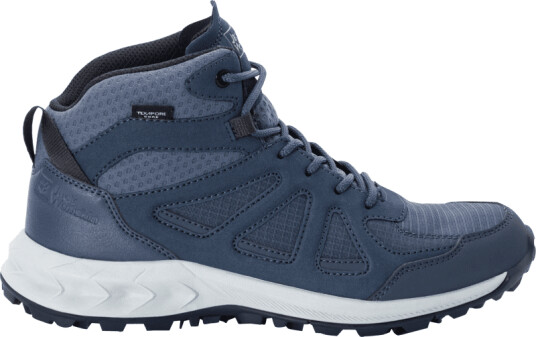 Jack Wolfskin Women's Woodland 2 Texapore Mid 36, Graphite Jack Wolfskin Women's Woodland 2 Texapore Mid 36, Graphite