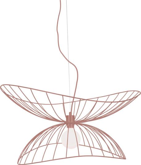 Ray 70 Taklampe Lyserød