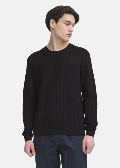 CFNOAR structured crew neck kn Black Beauty M Strikkede CFNOAR structured crew neck kn Black Beauty M Strikkede