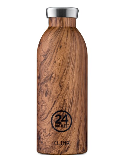 24bottles Clima Bottle - Brown - 500 ml